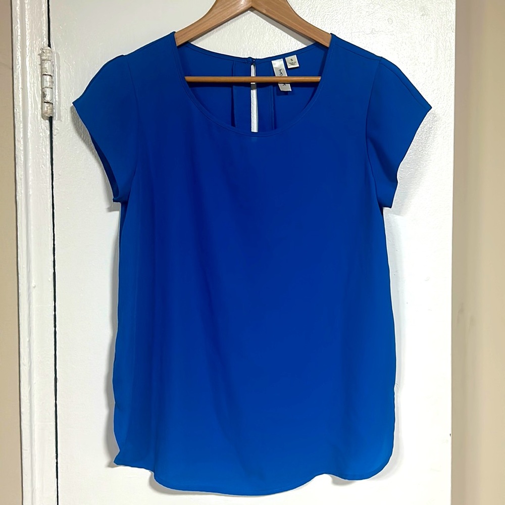 Women’s royal blue blouse size small